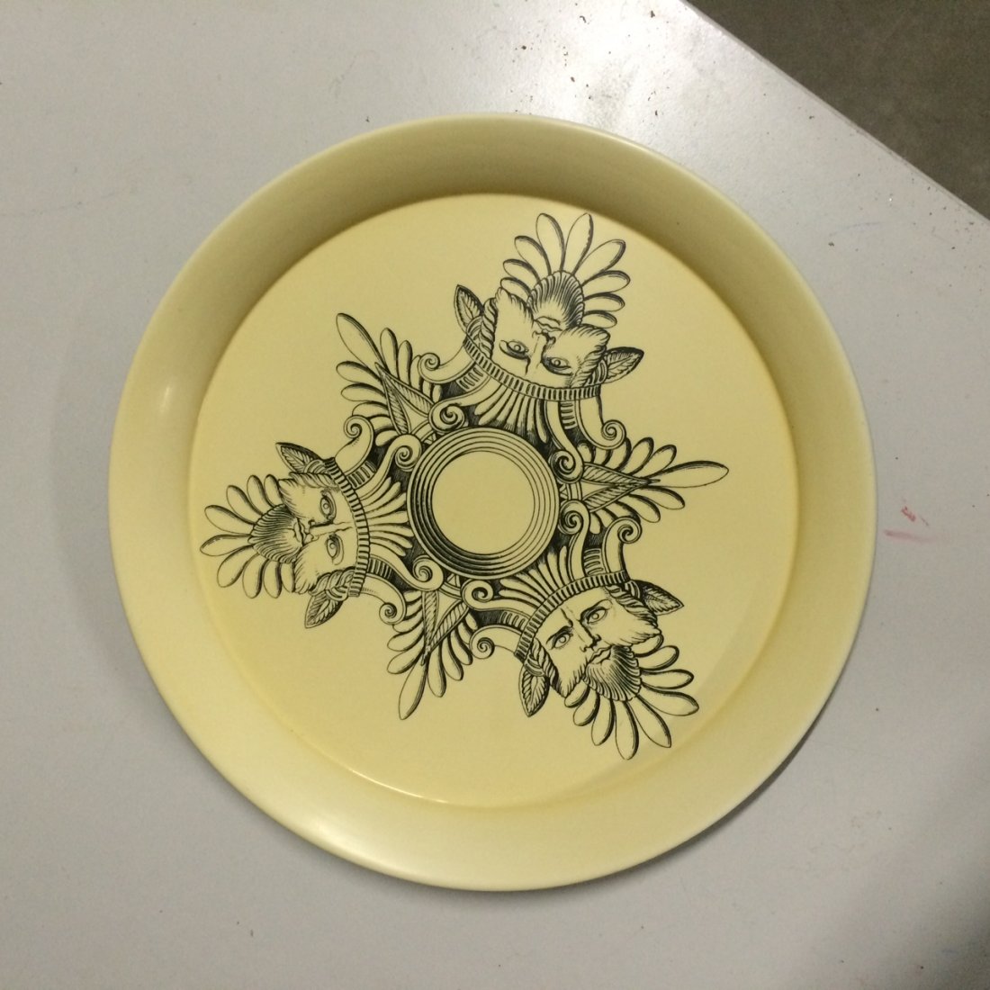 Piero Fornasetti, tray (1 of 2)