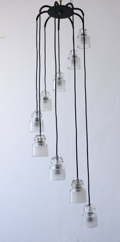 Tito Agnoli, Oluce, chandelier (1 of 9)