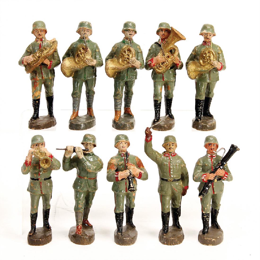 ELASTOLIN First World War, 10 cm, mass, 10 pieces, (1 of 1)