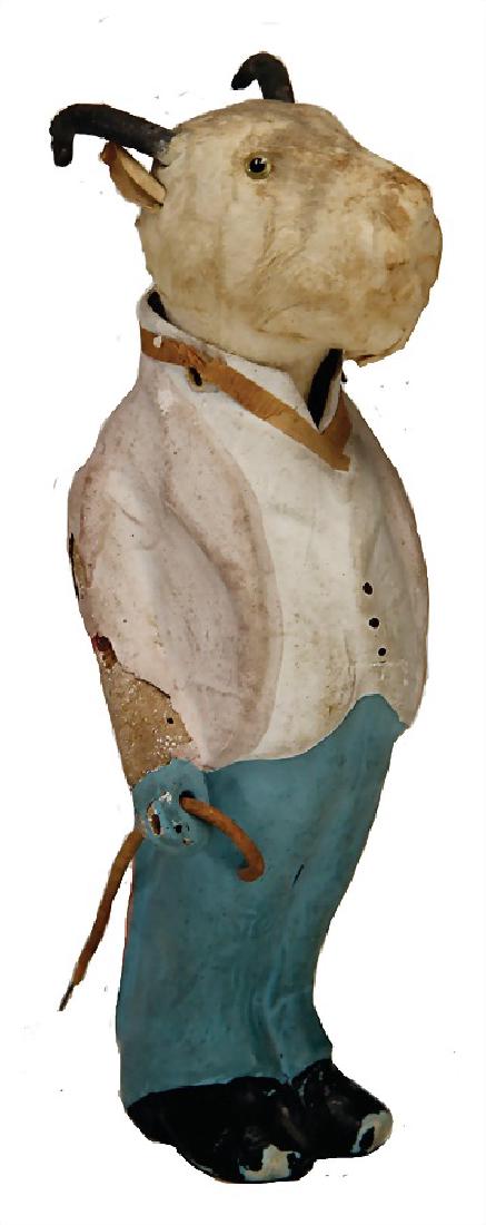 head nodder, papier mâché, goat, fabulous (1 of 1)
