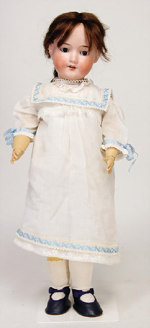 ARMAND MARSEILLE Porzellankopf-Puppe, gem. 390, braune (1 of 1)