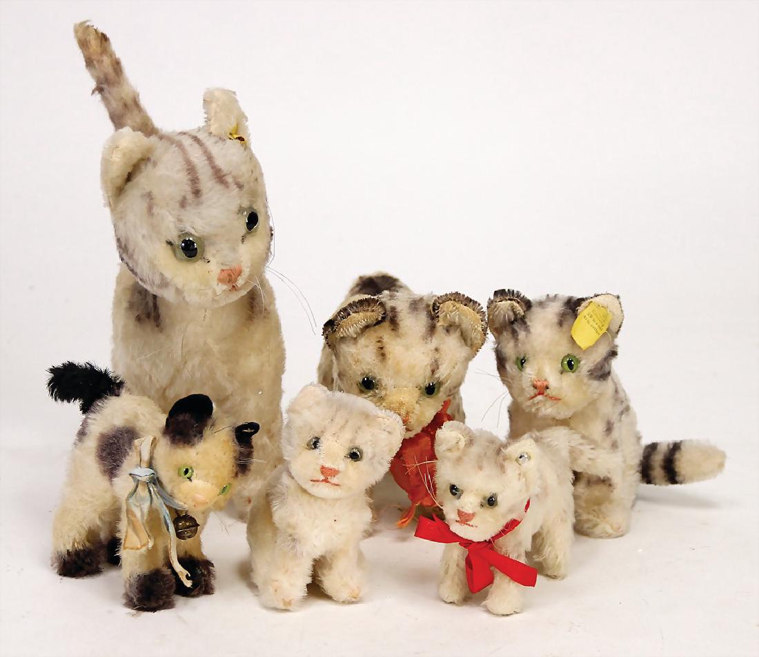 STEIFF Konv., Nachkrieg, Katzen, Susi, kompl., Nr. (1 of 1)