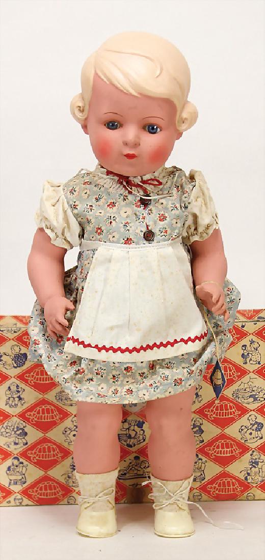 SCHILDKRÖT Inge, 48 cm, Kurbelkopf, blaue fest (1 of 1)