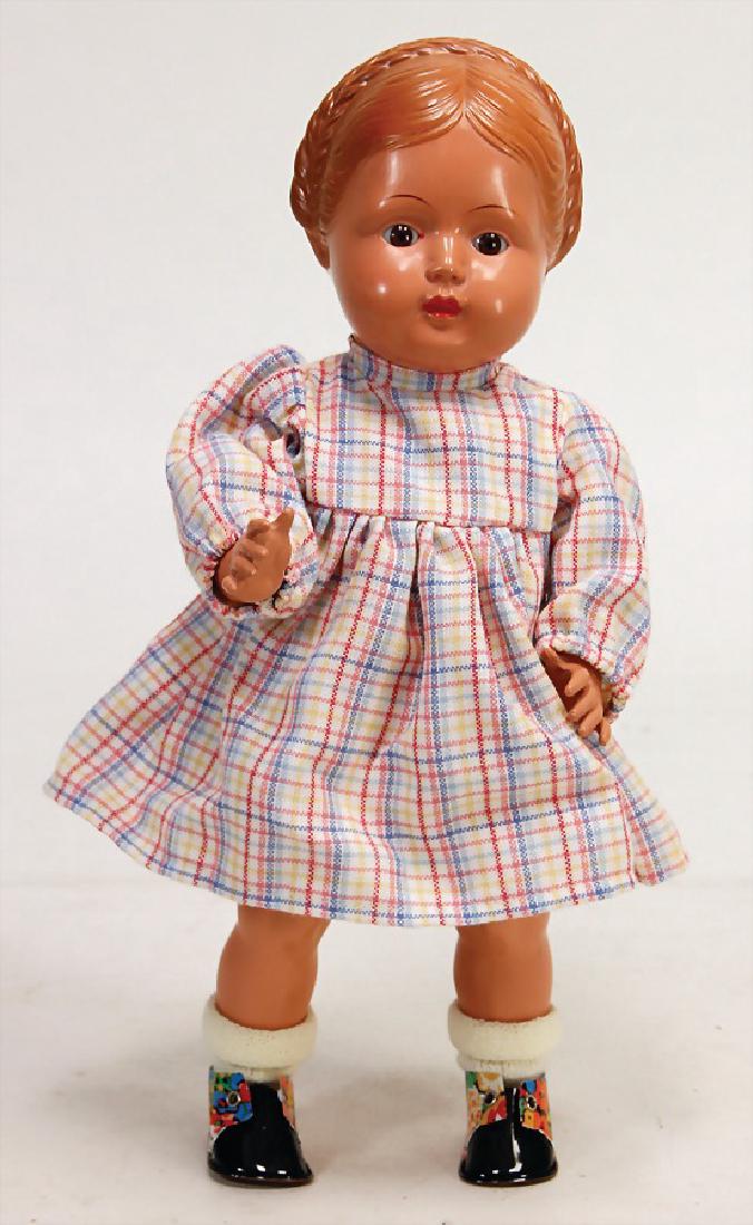 CELLBA Puppe, Gretchen, Kopf gem. 35, Körper gem. (1 of 1)