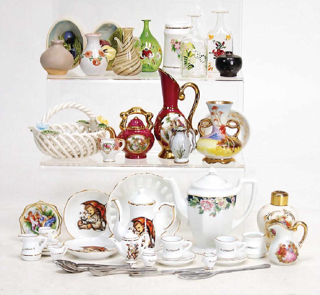 Konv. Puppen-Porzellan- und Glasgeschirr, versch. (1 of 1)