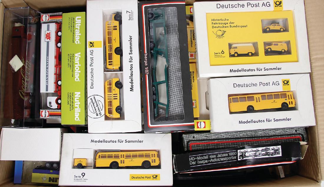 ca. 120 Teile Modellautos, meist Lkw, Brekina, Roko, (1 of 1)