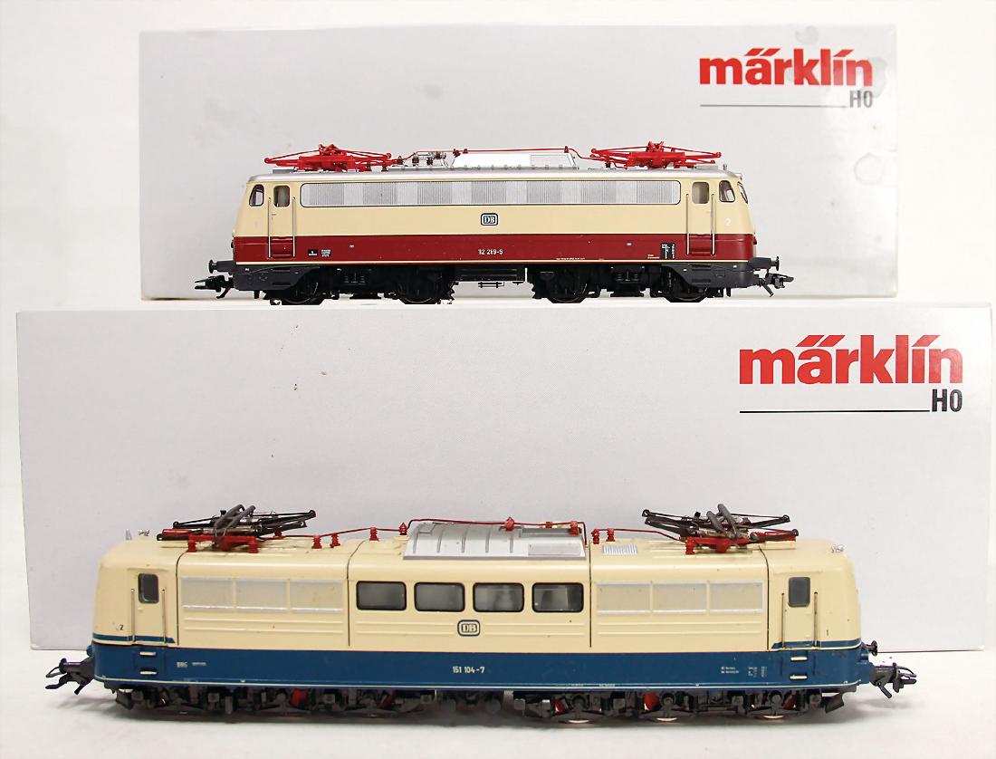MÄRKLIN H0, Konv., E-Loks, im Orig.-Kart., (1 of 1)