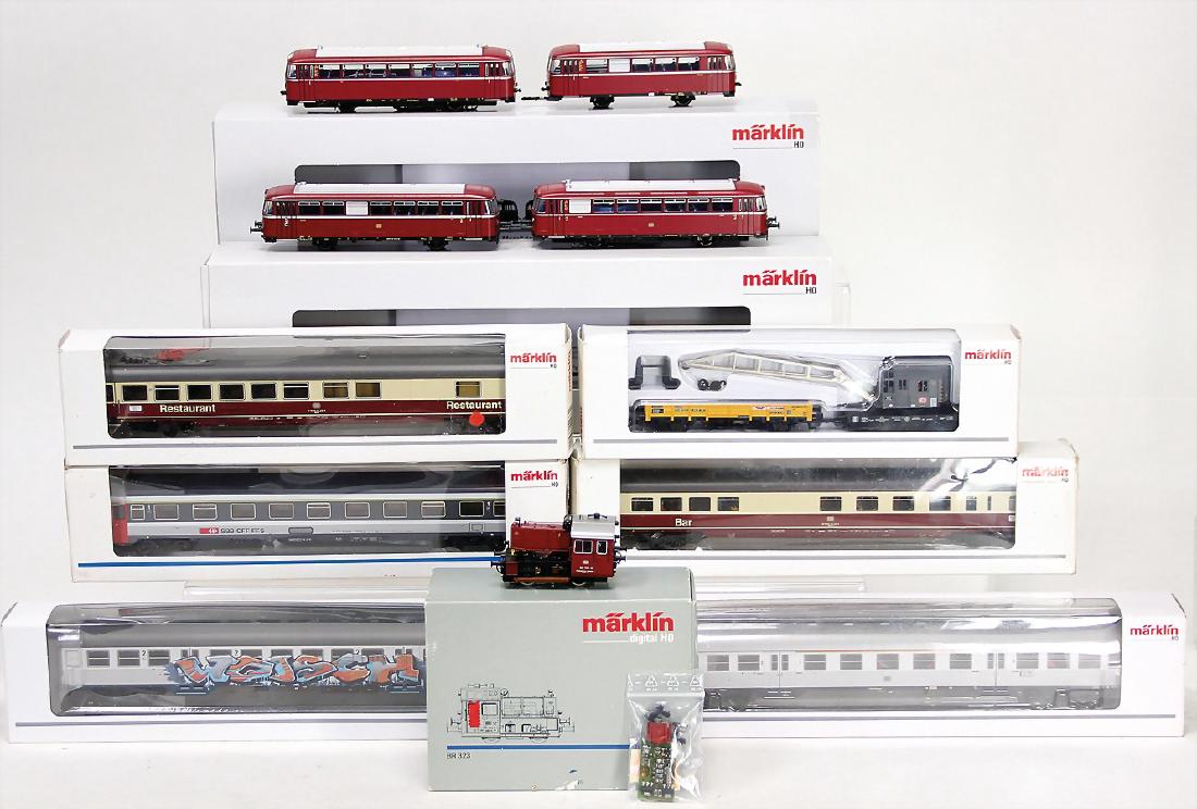 MÄRKLIN Konv., H0, u.a. Speisewagen, alle im (1 of 1)