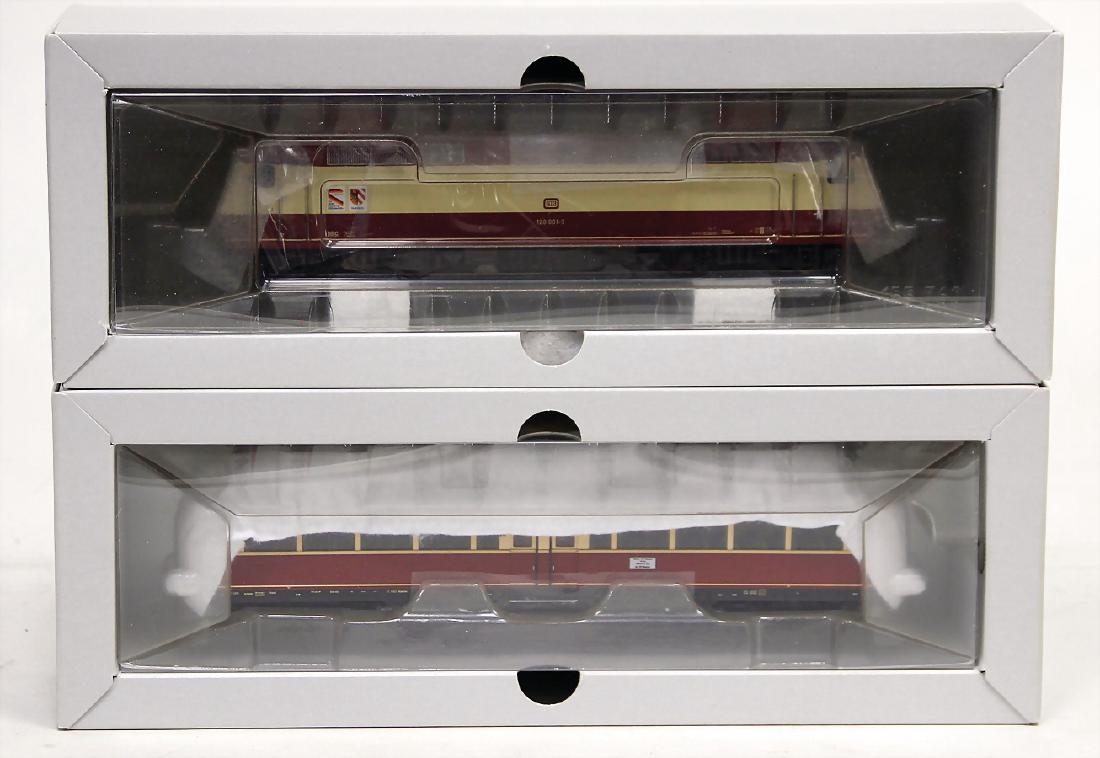 MÄRKLIN H0, E-Lok, BR 120 u. 1 Personenwagen (1 of 1)