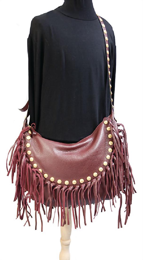 VALENTINO GARAVANI purse, model: Rockee fringed hobo (1 of 2)