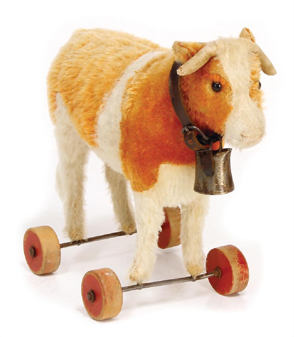 STEIFF ox, produced between 1909 - 1941, c. 20 cm, (1 of 1)