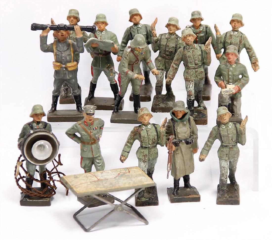 LINEOL Second World War, 7.5 cm, 15 pieces, among them (1 of 1)