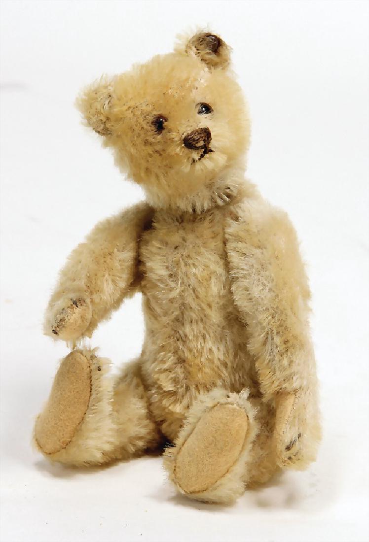 STEIFF bear, '30s, 22 cm, with button, long stretched (1 of 1)