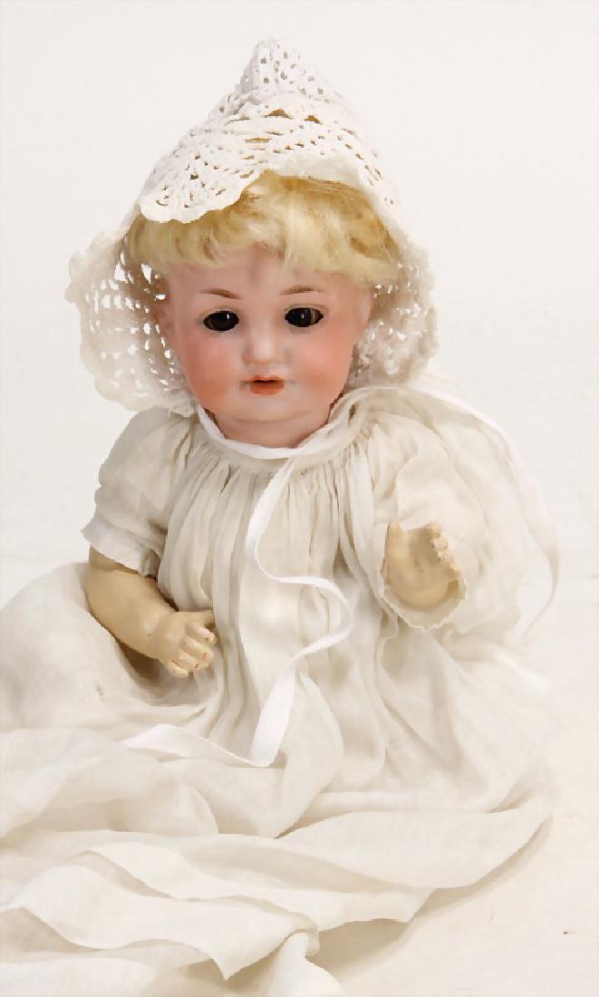 ARMAND MARSEILLE Porzellankopf-Puppe, gem. 1971, braune (1 of 1)