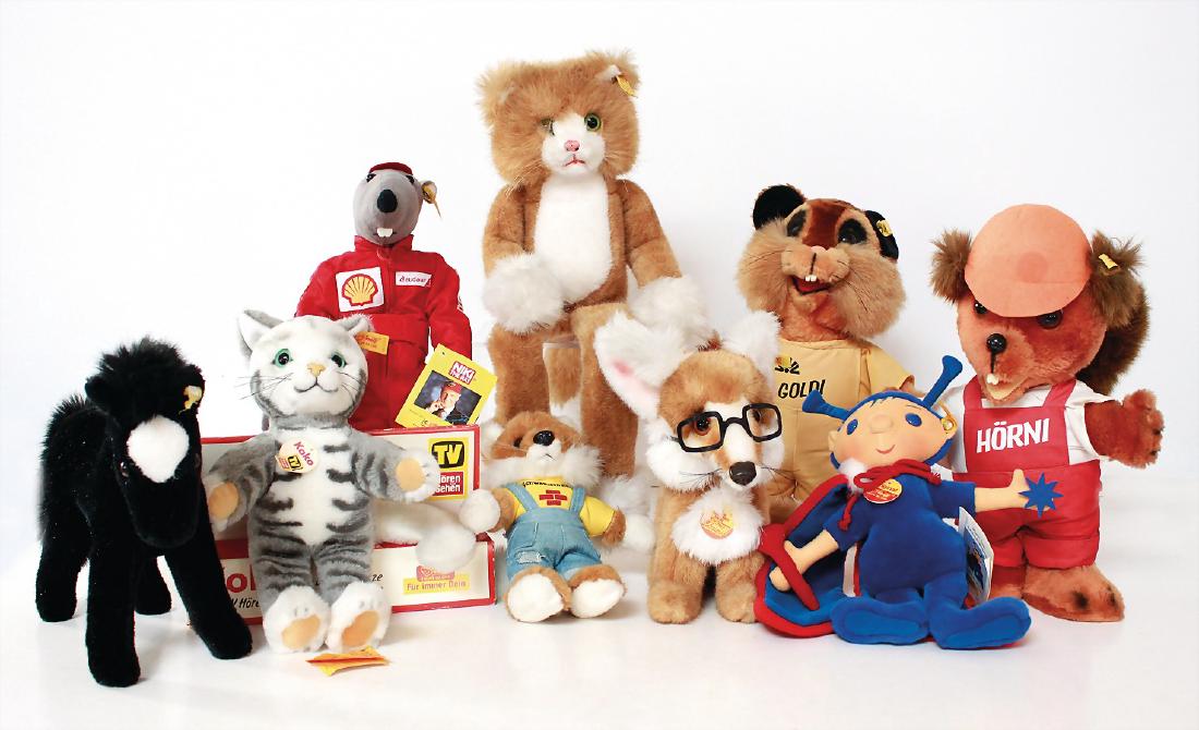 STEIFF Werbefiguren, Hamster Goldi, Maus Niki the rat, (1 of 1)