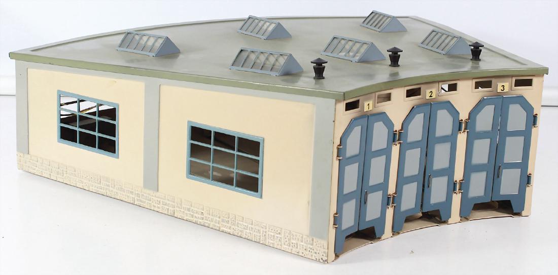 MÄRKLIN H0, 7028, 3-tlg. Lokschuppen, guter-sehr (1 of 1)