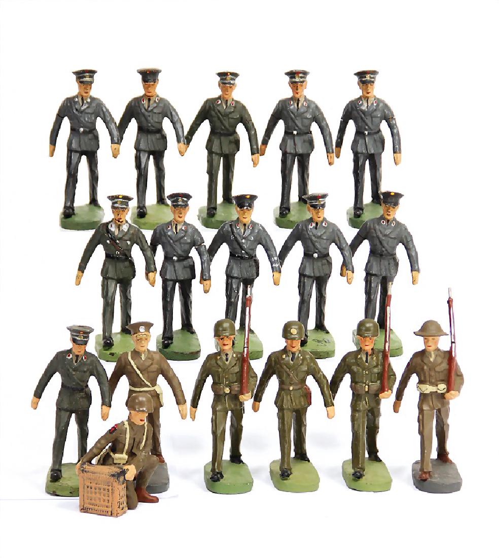 ELASTOLIN 17-tlg., Masse, 7,5 cm, Bundeswehr-Soldaten (1 of 1)