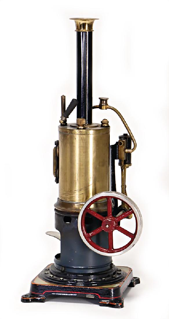BING small standing steam engine, height: 31 cm, with (1 of 1)