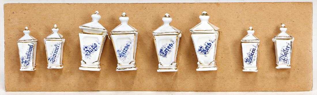 Gewürzset, 8-tlg., mit Deckel, auf Muster-Karte, (1 of 1)