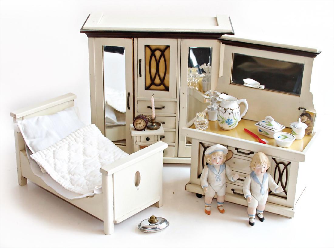 Puppen-Schlafzimmer-Programm, Holz, (1 of 1)