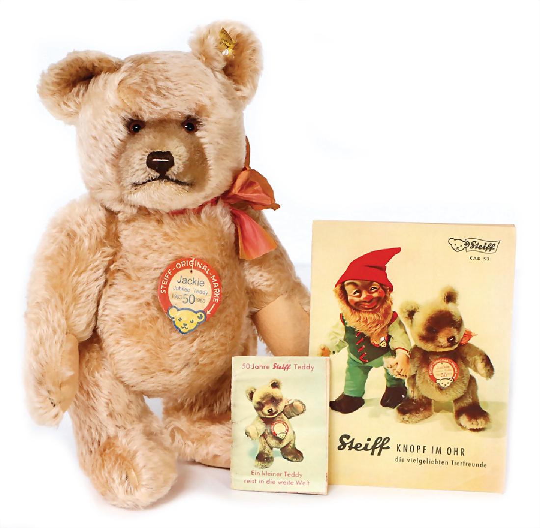 steiff jackie bear