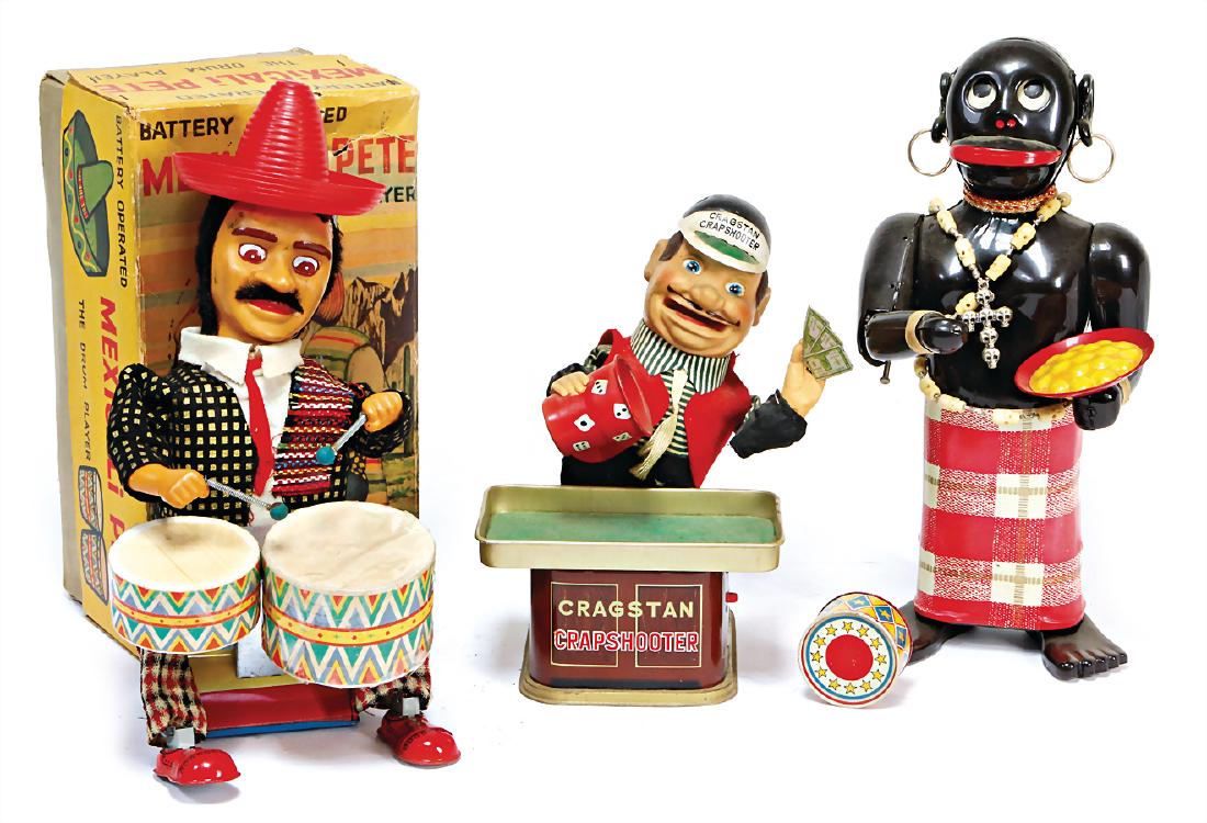 3 pieces, Battery Toys, Mexicali Pete The Drum Palyer, (1 of 1)