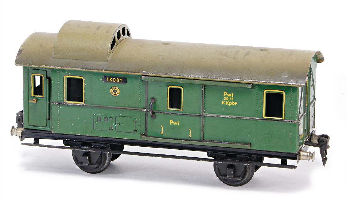 MÄRKLIN track 1, mail van, 1808, 2-axled, 27 cm, (1 of 1)