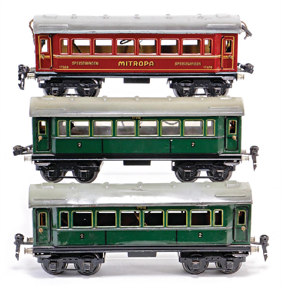 MÄRKLIN mixed lot track 0, 3 item, among it 1 dining (1 of 1)