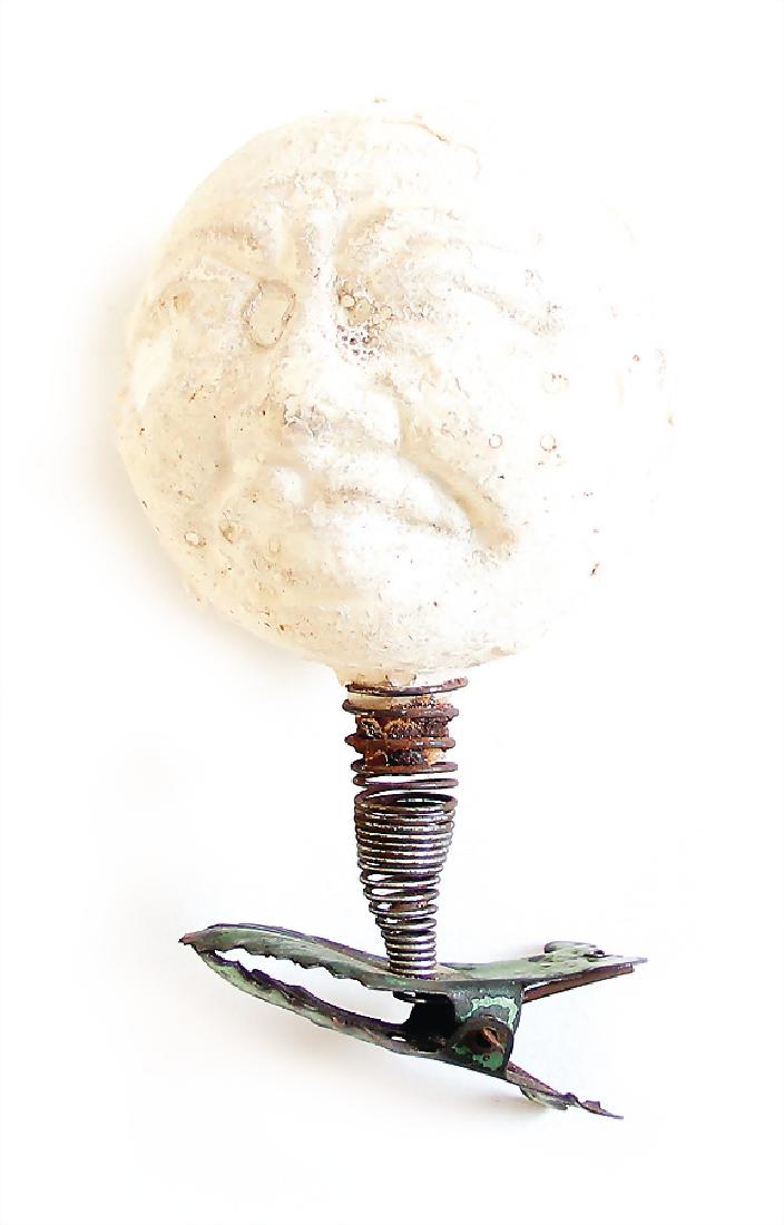 Christmas tree decoration, frosted glass, on both (1 of 1)