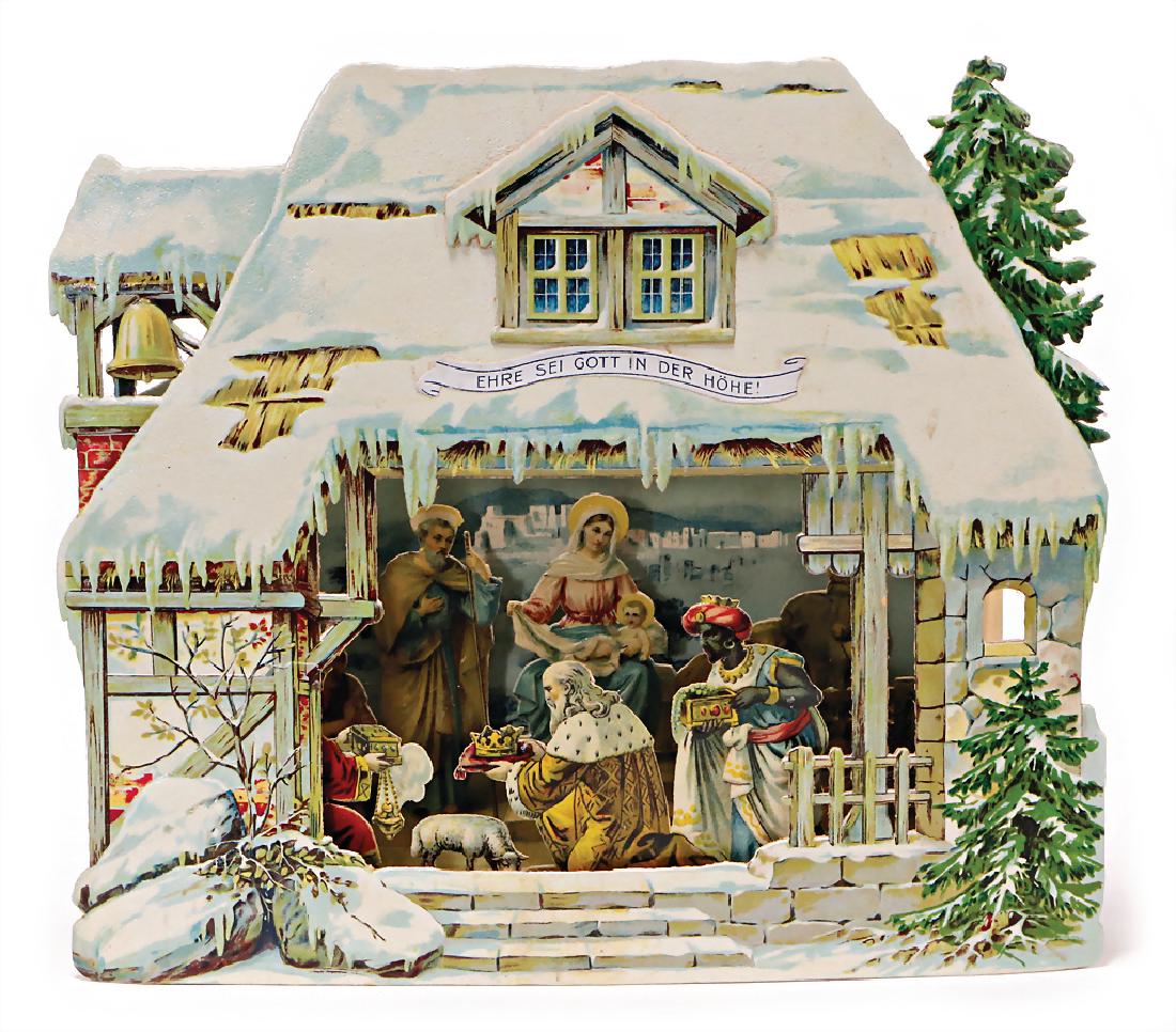 set up crib, chromolithography, 23 cm, small point at (1 of 1)