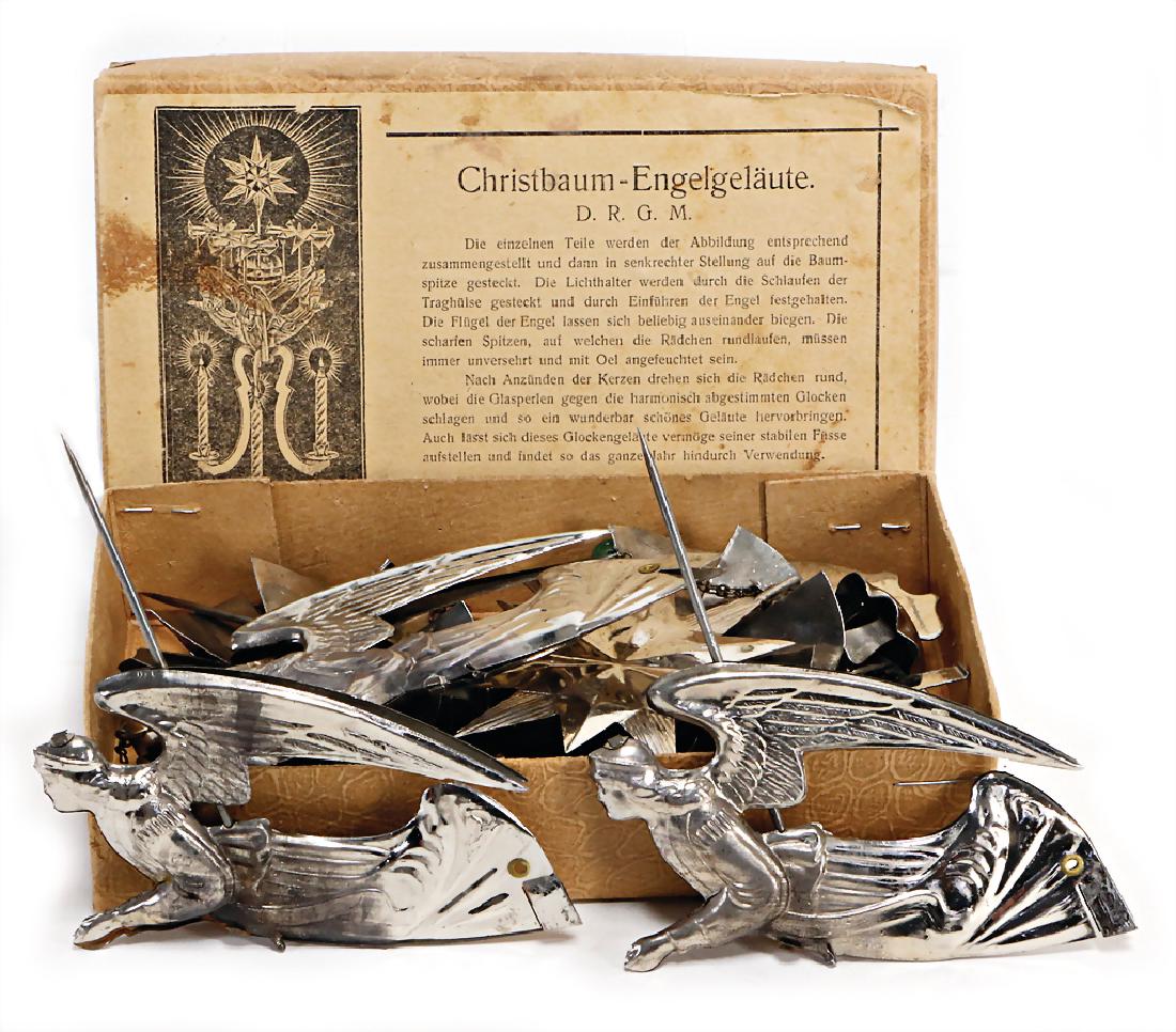 Christmas tree angels bells, 1 removable candle holder (1 of 1)