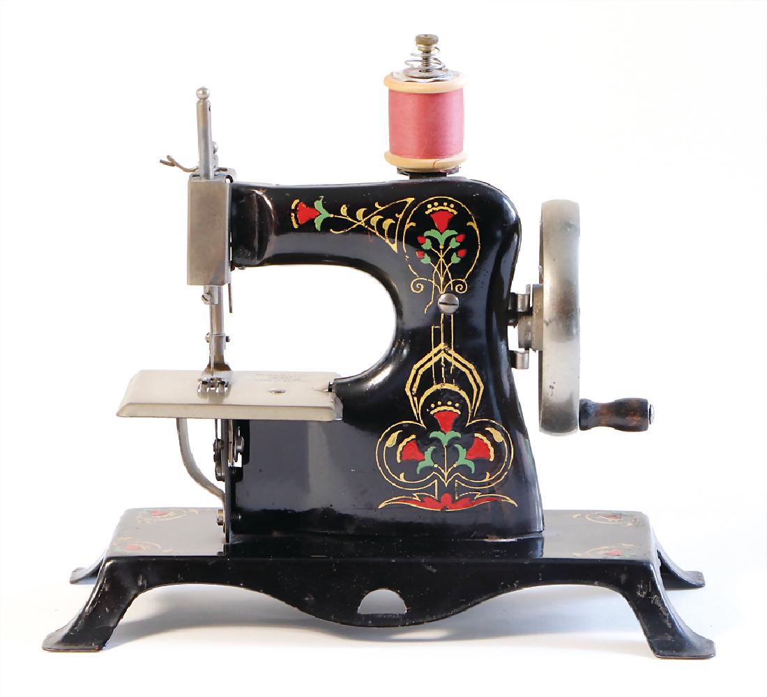 CASIGE sewing machine, No. 50, Spiderweb-decor   German (1 of 1)