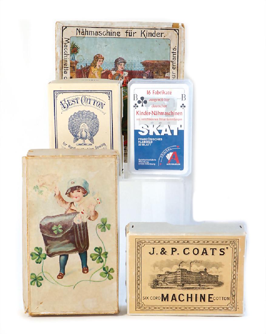 mixed lot with 5 pieces, sewing machine accessories and (1 of 1)