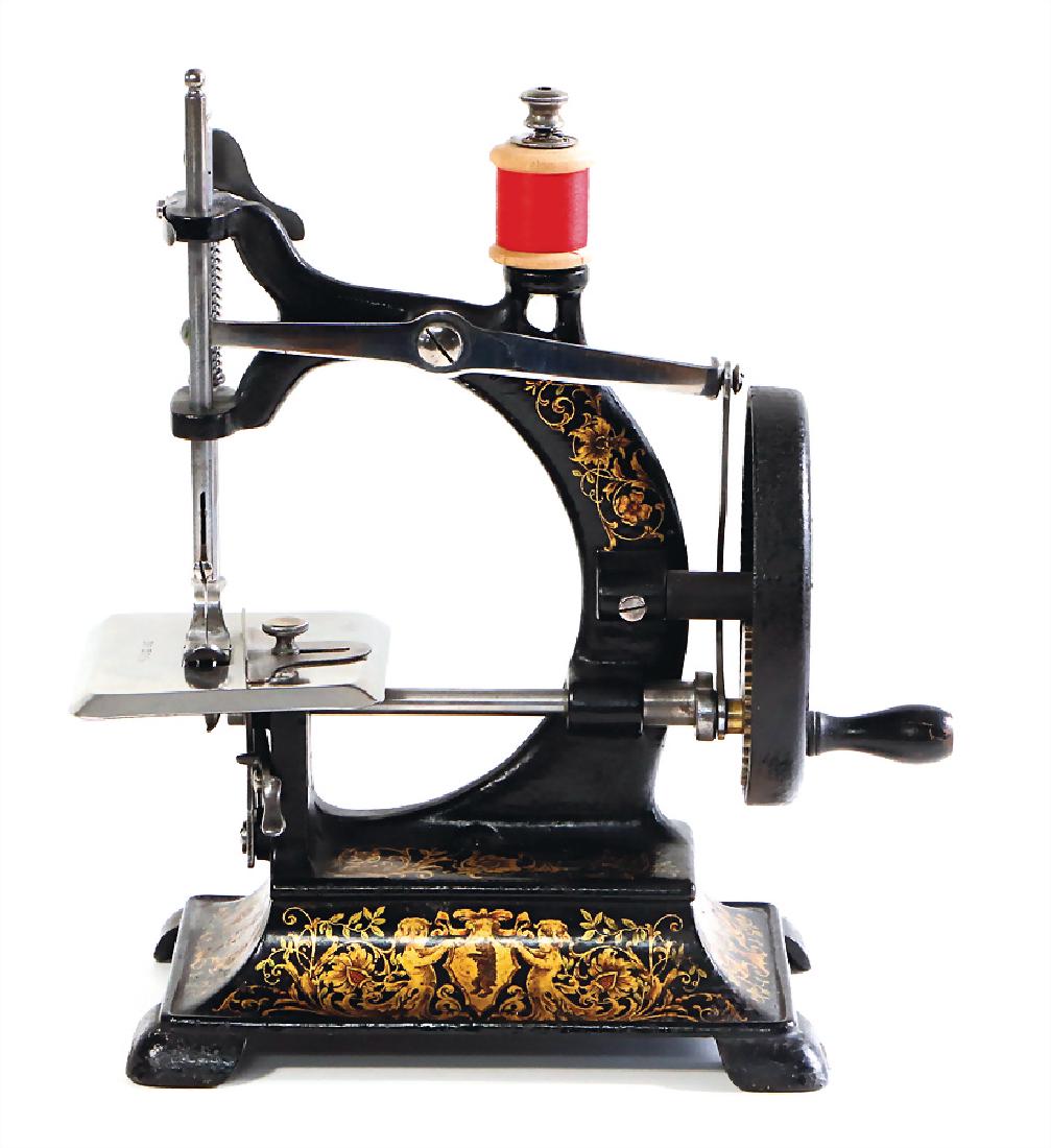 MüLLER sewing machine, Nr.8, decor "Berliner (1 of 1)