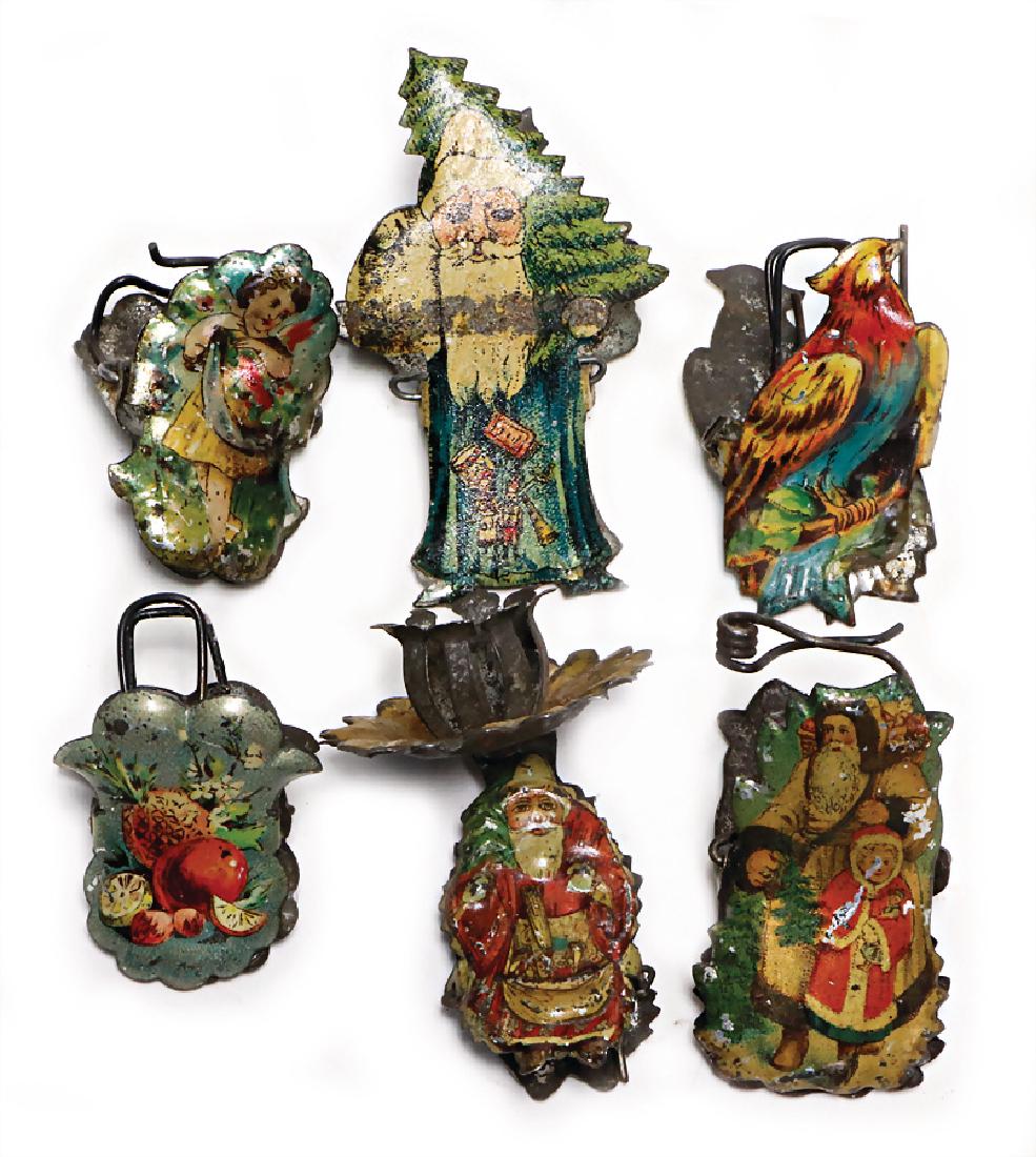 Christmas tree decoration, 6 pieces candle holder (1 of 1)