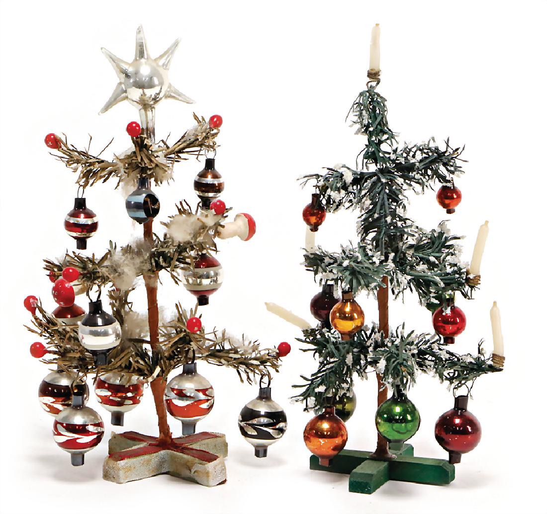 2 pieces, Christmas trees for dollhouse, 20 cm, (1 of 1)