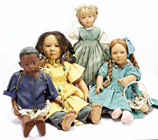 Handmade Natural Fiber Art Doll By Mon Petit Frere Waldorfpuppe