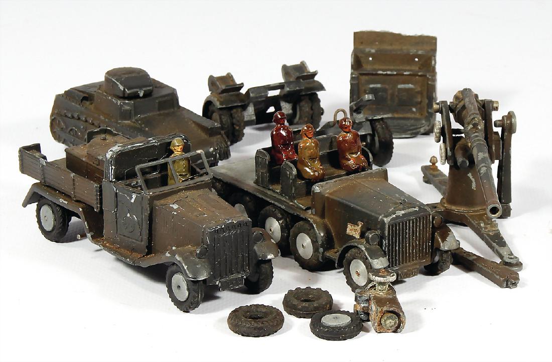 MÄRKLIN Konv. MÄRKLIN-Guss, Vorkrieg, Militärfahrzeuge, (1 of 1)