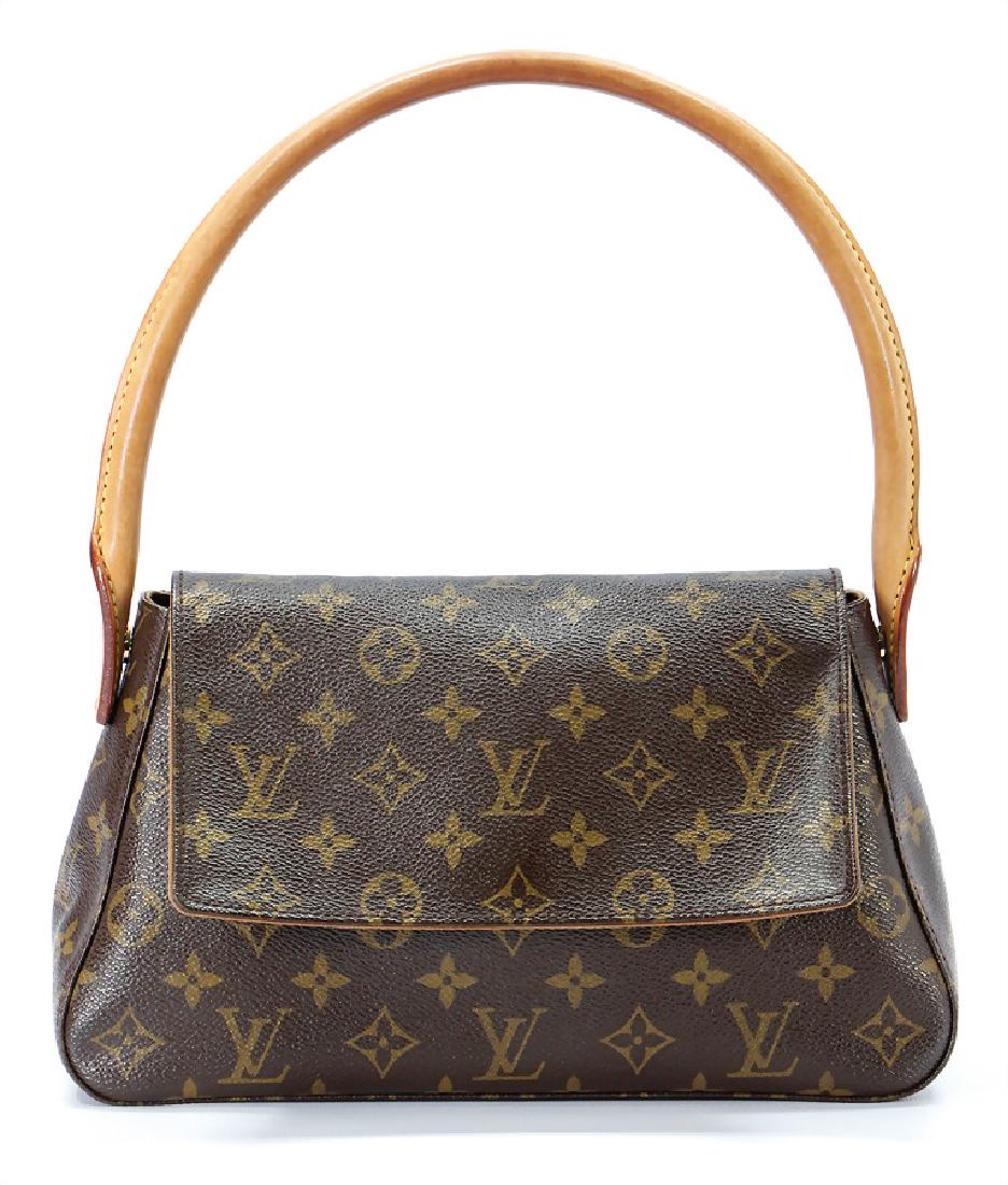 Louis Vuitton Handbag Model Looping Monogram Canvas