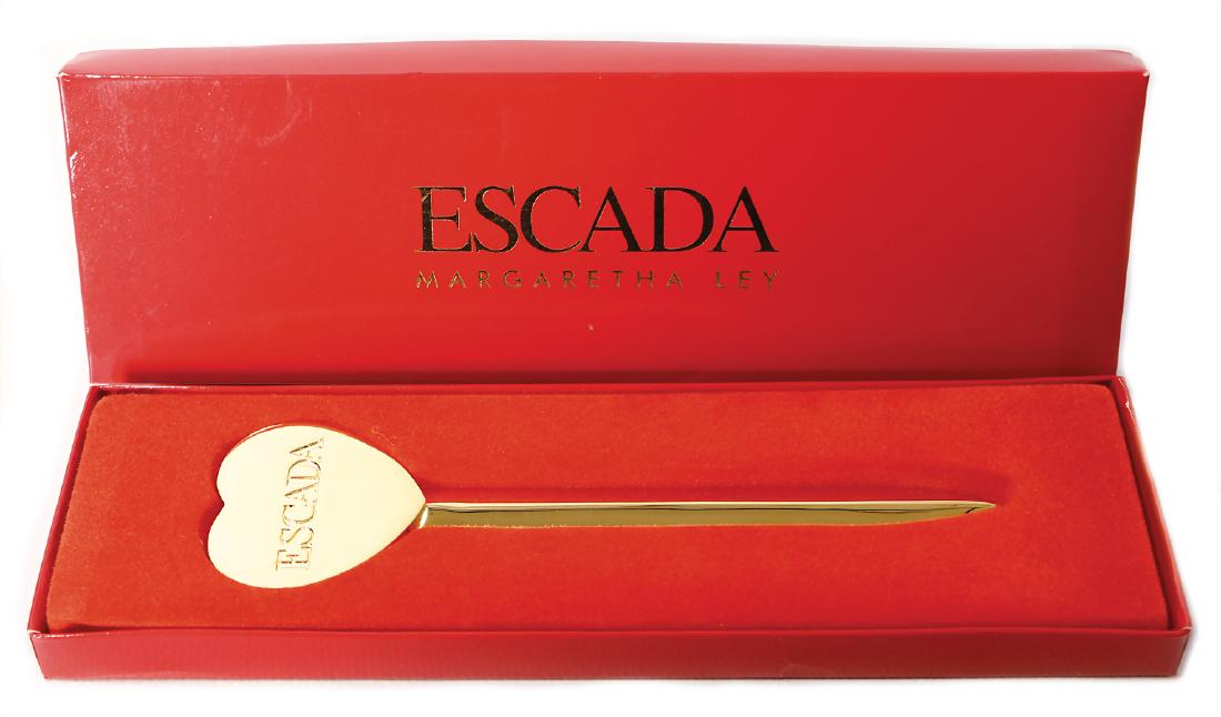 ESCADA paper knife, designed by Margaretha Ley, gold (1 of 1)