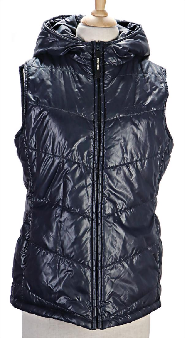 WOOLRICH waistcoat, dark-blue, size M, with zipper, (1 of 2)