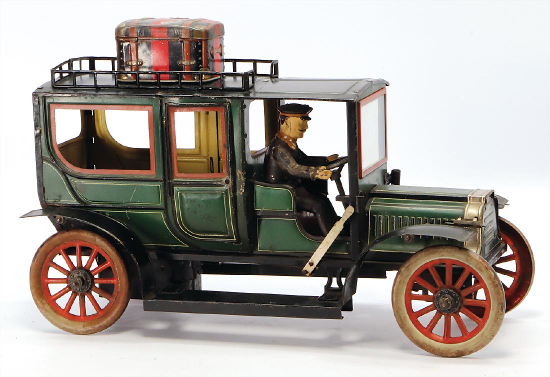 CARETTE saloon, lithographed sheet metal , 39 cm, (1 of 1)