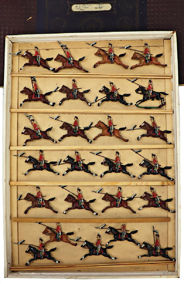 PROBABLY HEYDE mixed lot c. 25 tin composition figures, (1 of 1)