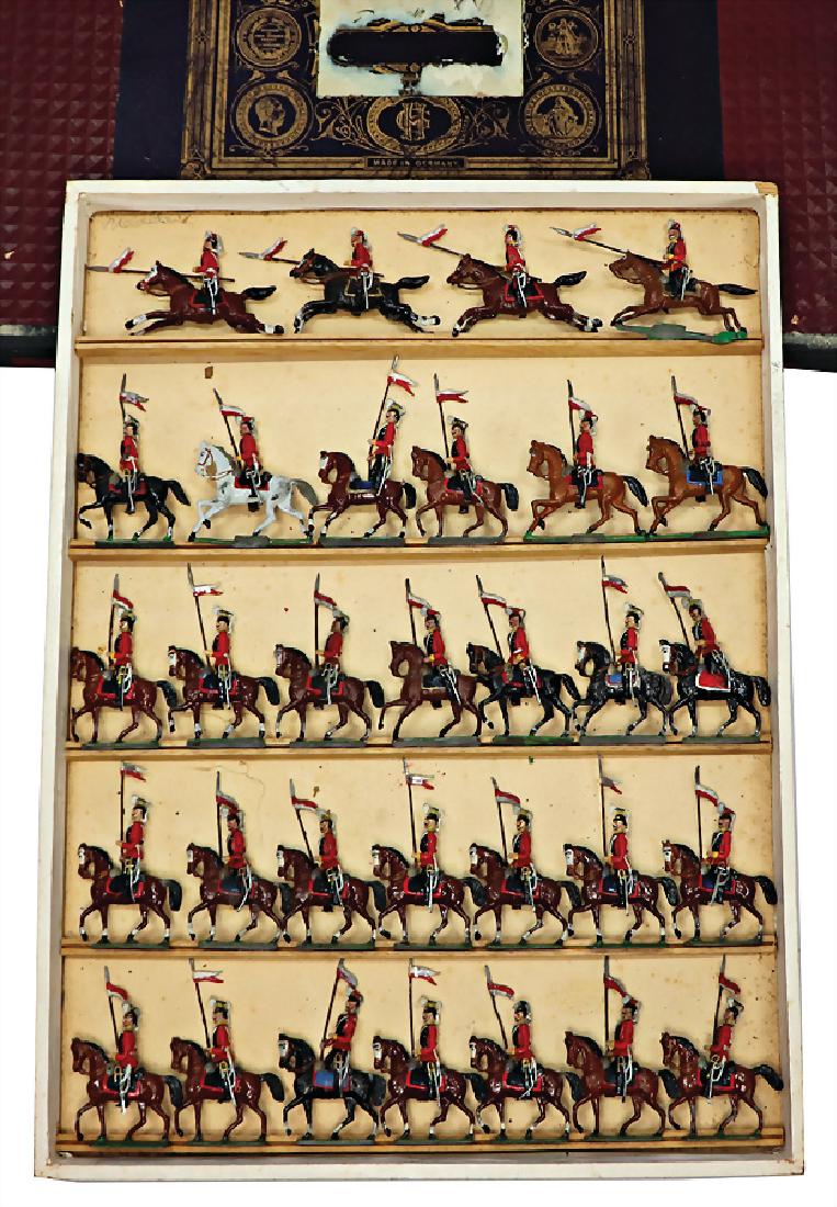 PROBABLY HEYDE mixed lot of  c. 28 tin composition (1 of 1)