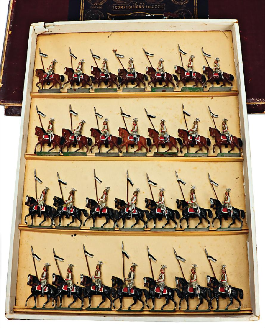 PROBABLY HEYDE mixed lot of  c. 28 tin composition (1 of 1)