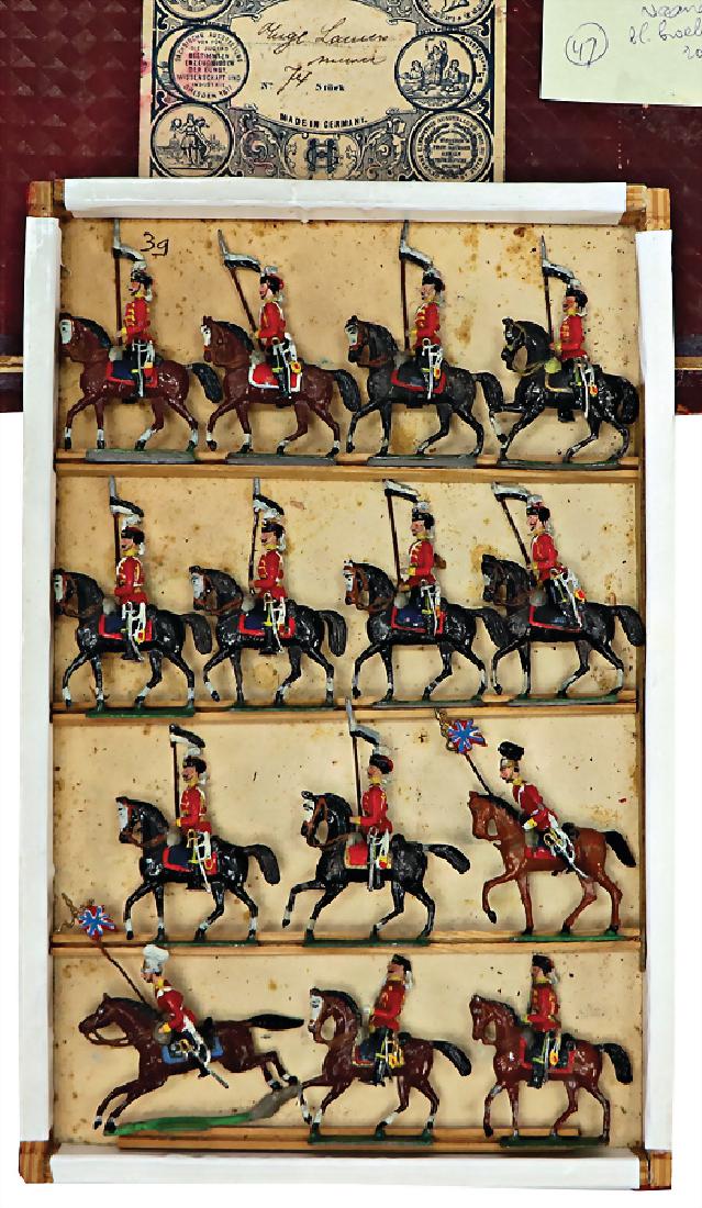 PROBABLY HEYDE mixed lot of  c. 14 tin composition (1 of 1)