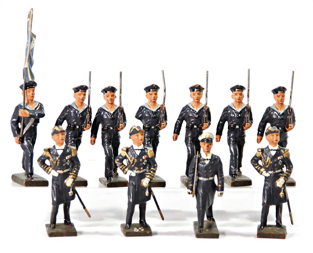 LINEOL Second World War, mass 7.5 cm, navy, mostly (1 of 1)