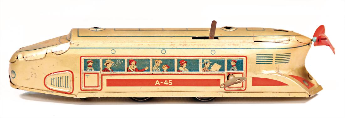 rail zeppelin, track 0, lithographed sheet metal , (1 of 1)