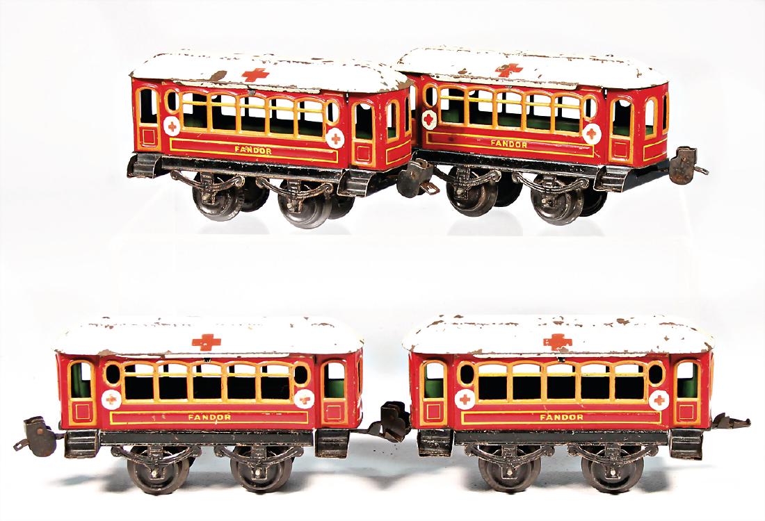 KRAUS FANDOR 4 pieces, hospital car, track 0, roof with (1 of 1)