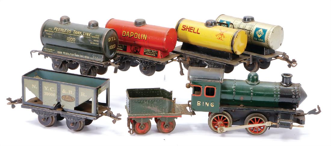 BING, track 0, tow-tender-locomotive, B, casting, clock (1 of 1)